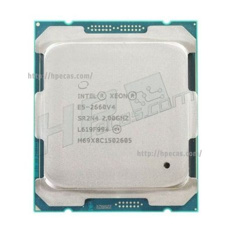 HPE  Intel Xeon E5-2660v4 2.0GHz/14-core/35MB/105W TDP (835605-001)