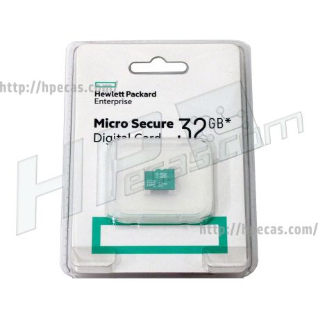 HPE MicroSD Enterprise Mainstream Flash Media Kit, microSDHC Class 10, UHS Class 1 (700139-B21, 704502-001) FS