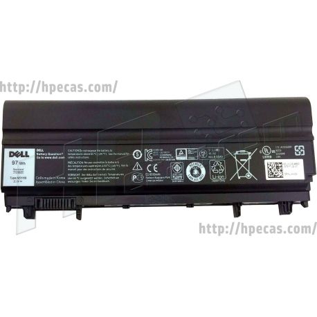 Bateria Dell Original N5YH9, 9C 11.1V 97Wh 8700mAh, Latitude E5440, E5540 (45HHN, Y6KM7, 045HHN, 0N5YH9, 0Y6KM7, 451-BB1E, 451-BBDY) N