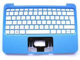 HP STREAM 11-D Top Cover in Horizon Blue With Keyboard White Std PT (792906-131, 794956-131, V135246FK1PO)
