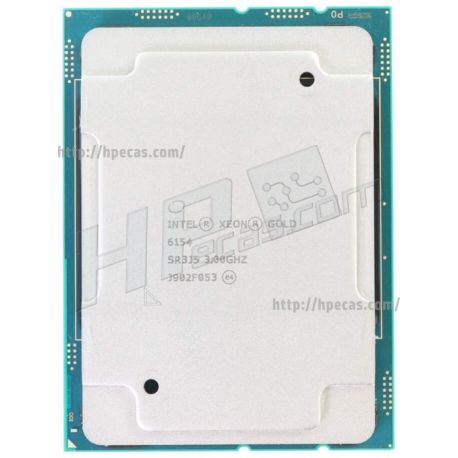 Intel Xeon 18 Core Cpu Gold 6154 24.75mb 3.00ghz (SR3J5)