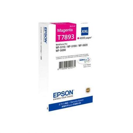 EPSON Wf-5xxx Ink Cart Xxl Magenta (C13T789340)