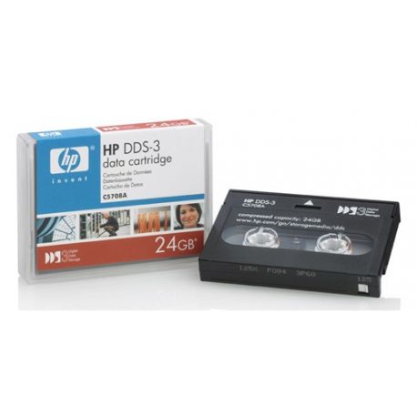 HP Tape 4mm DDS-3, 125m, 12/24GB DDS3 (C5708A)