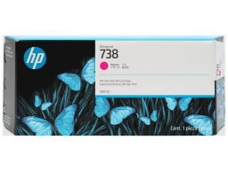 Hp  Magenta Tinteiro Original 738 (676M7A) N