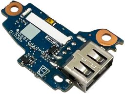 HP Placa USB  e Botão Power On (L44578-001, DA0X8JTB8D0) N