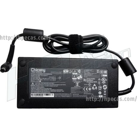 Carregador ACER (Delta, Chicony) 230W 19.5V 11.8A 7.4x5.0mm Pin 11mm Preto (AC239, KP.23001.001, KP.2300H.001, NP.ADT0A.079) N