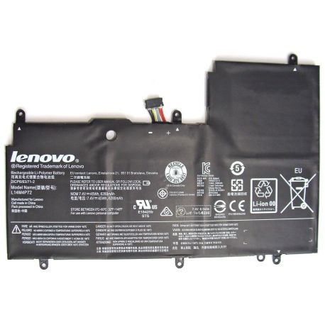 Bateria LENOVO Original de 4 células 7.4V 45Wh 6280mAh (5B10G75095, 5B10G84689, 5B10K10224, 5B10K10226, L14M4P72, L14S4P72)