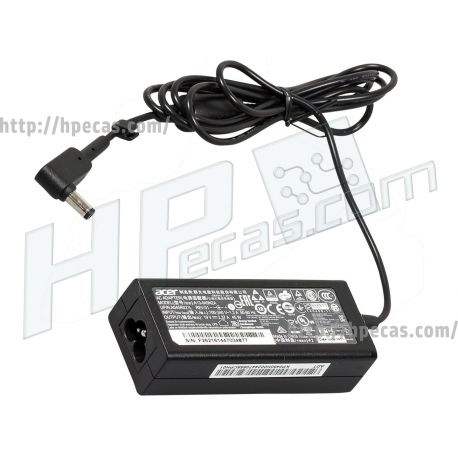 Carregador Acer, Emachines, Gateway, Packard Bell Original 45W 19V 2.37A 5.5x1.7mm (AC118, ADP-45FE FC, ADP-45HE BA, ADP-45HE BD, ADP-45HE DA, KP.04501.002, KP.04501.009, KP.04501.010, KP.04501.014, KP.04501.016, KP.04503.002, KP.04503.00, KP.0450H.002) N