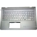 HP Pavilion 15-CC Teclado Português com Top Cover Natural Silver e Grelha em Empress Red (929868-131) N