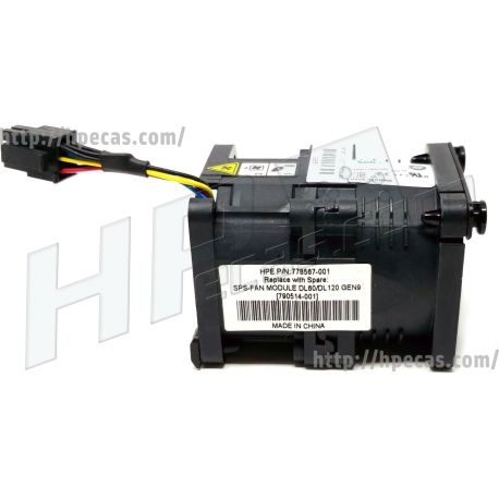 HPE DL60 DL160 DL120 Gen9 Redundant Fan (768753-001, 778567-001, 779103-001, 790514-001) R