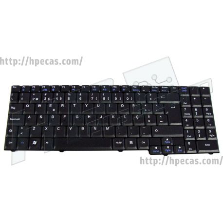 Packard Bell Teclado PB3 Preto Português (7427150010, AERPB3T00010, MP-03756P0-9203)