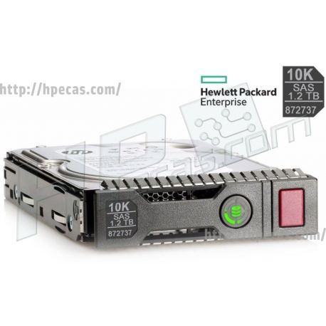 HPE 1.2TB 10K 12Gb/s DP SAS 2.5" SFF HP 512n ENT DS Gen9-Gen10 SC HDD (872737-001, 872479-B21, 872479-H21, 872479-K21, 872479-S21, 872479R-B21) R