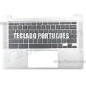 HP Top Cover com teclado Português, Ash Gray, Chromebook 14a Series (L91511-131, L99261-131)