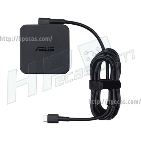 Carregador ASUS Original Smart Max. 65W USB-C (AC161, 0A001-00443500, 0A001-00446500, 0A001-00448000, 0A001-00449500, 0A001-00892300, 0A001-00893100, 0A001-00896300, 0A001-00896900, ADP-65SD BA, ADP-65SD-B) N