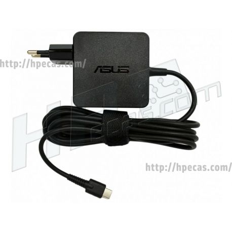 Carregador ASUS Original Smart Max. 65W USB-C (AC161-2, 0A001-00443300, 0A001-00892400, 0A001-00894600, 0A001-00895400, AD2129020) N