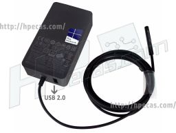 Carregador Original MICROSOFT Surface (1706) 15V 4A 65W Additional USB 2.0 Port: 5V 1A 5W (N)