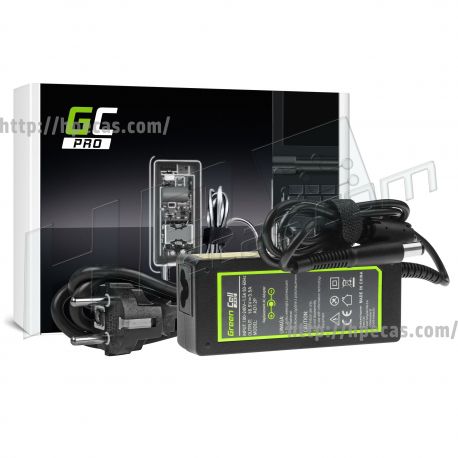 Carregador Compatível Green Cell PRO 18.5V 3.5A 65W, HP 250 G1, 255 G1, ProBook 450 G2, 455 G2, Compaq Presario CQ56 CQ57 CQ58 CQ60 7.4 x 5.0 mm (AD12P)