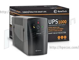 UPS1000EU - SMART UPS 1000VA / 600W 1USB 2RJ45 2SCHUKO - Q3 (UPS1000EU)