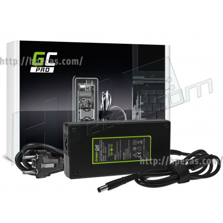 Green Cell PRO Carregador  AC Adapter para Dell Precision 7510 7710 M4700 M4800 M6600 M6700 M6800 Alienware 17 M17x 19.5V 12.3A 7.4x5.0mm 240 watts (AD106P)