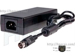 Carregador Compatível OEM 150W 12V 12.5A 4-Pin DIN Male 10mm 7mm Preto (EA110011H-120)N