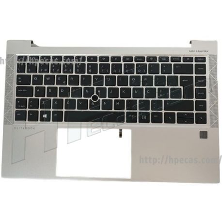 HP EliteBook 840 G7/G8, Top Cover Teclado Português Backlit com Privacy (M07091-131, M36311-131) 