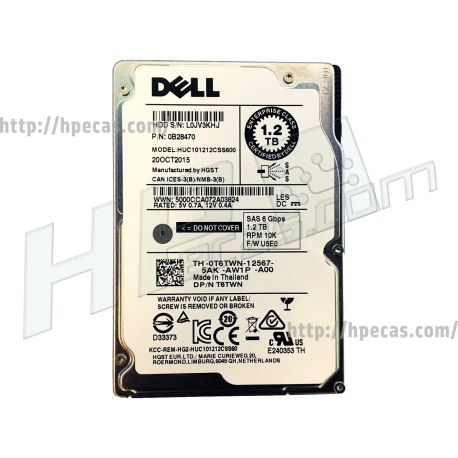 DELL EMC 1.2TB 10K 12Gb/s SAS 2.5" SFF HP ENT RW HDD (01M0D, 09RDN, 0CVY4, 0K6GR, 0KV02, 15YRN, 18HNM, 19FP0, 1VTW5, 2CX93, 2NX06, 2XN06, 36JRV, 3K30N, 3P048, 3V4G5, 3WKY8, 3Y6Y8, 44VRV, 4RY5N, 4VD2D, 4VMHH, 55HYP, 5CRRD, 5FHYP, 5GGHT, 5JM8G, 6WCT7) R