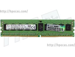 Memória Smart HPE 8GB (1x8GB) 1R PC4-2133P-R ECC SDP CAS:15-15-15 1.20V RDIMM 288-pin STD (774170-001, 752368-081, 726718-B21, 753220-201, 753220-B21, 803664-B21, 803665-B21, 812299-B21, 812300-B21, 816445-B21, 839981-B21, 839982-B21, 875969-B21) N