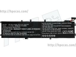 Bateria OEM Compatível 4K1VM, G7 (7700), INSPIRON (7500, 7501, 7590, 7591), PRECISION (5520, 5530, 5540), VOSTRO (7500, 7590), XPS 15 (7590, 9560, 9570), 6-células 11.4V 91.2Wh 8000mAh (9TM7D, W62W6, XYCW0, 04K1VM, 09TM7D, 0W62W6, 0XYCW0) C