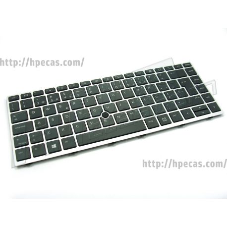 Teclado Português Backlight HP MT44, MT45, EliteBook 745 G5, 745 G6, 840 G5, 840 G6, 846 G5, zBook 14u G5, 14u G6 (2B-BB615I600, 6037B0142709, L14377-131, L15540-131) N