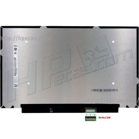 Ecrã LCD 14" 1920x1080 FHD Antiglare IPS Touch WLED 40-Pinos 2CM BR eDP1.2 Flat WOB - Ecrã para Insys WHA-14P2 (LCD121M) N