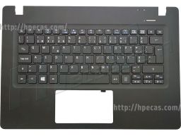 Acer TMP236-M Top Cover Preto com Teclado Português (60.VAPN1.021, 60VAPN1021, V139330AK1 PO, 90.4LK07.S06) N