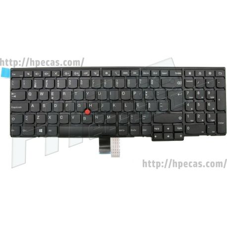 Teclado CS13KM LENOVO L540, P50S, T540P, T550, T560, W540, W541, W550S, Pointing Stick PT (04Y2370, 04Y2448, 0C44935, 0C45013, 6K.4LHKB.050, 852-41663-B2A A, KM-106P0, KM-106PO) N